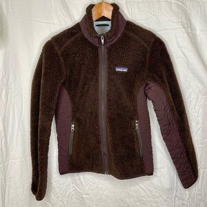 Patagonia Retro-X Deep Pile Fleece Brown Jacket Small
